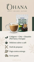 Café de Colágeno y Chía Ausreson: Tu dosis diaria de belleza y energía en un solo sobre